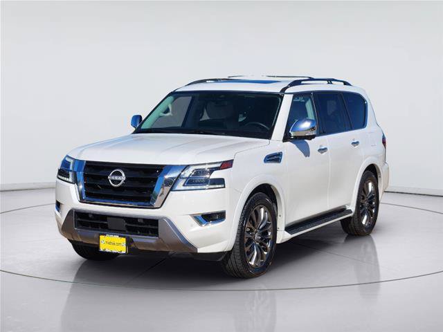 Used 2023 Nissan Armada Platinum w/ Captain's Chairs Package RWD image 3