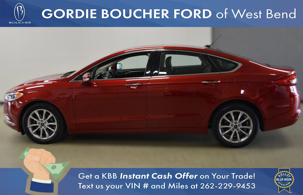 Certified 2017 Ford Fusion SE w/ Fusion SE Technology Package FWD image 2