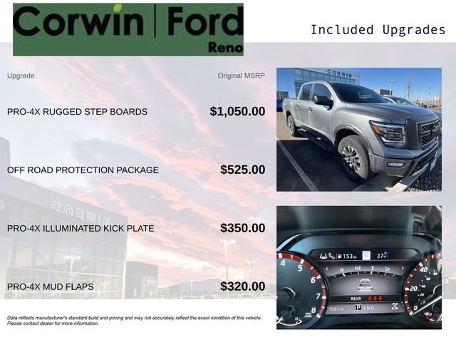 Used 2023 Nissan Titan PRO-4X w/ Off Road Protection Package image 7