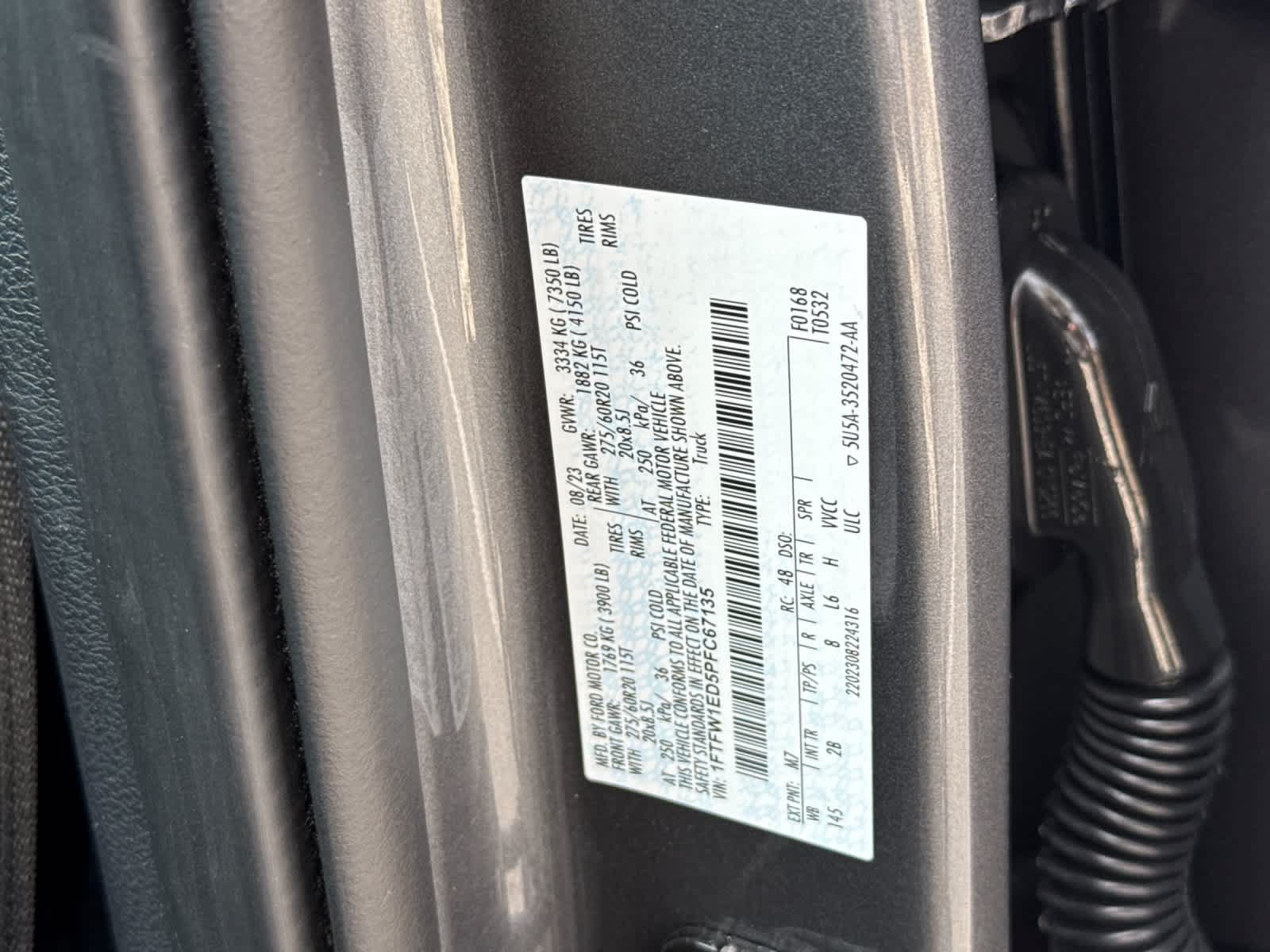 Certified 2023 Ford F150 Lariat w/ Equipment Group 502A High AWD/4WD image 29