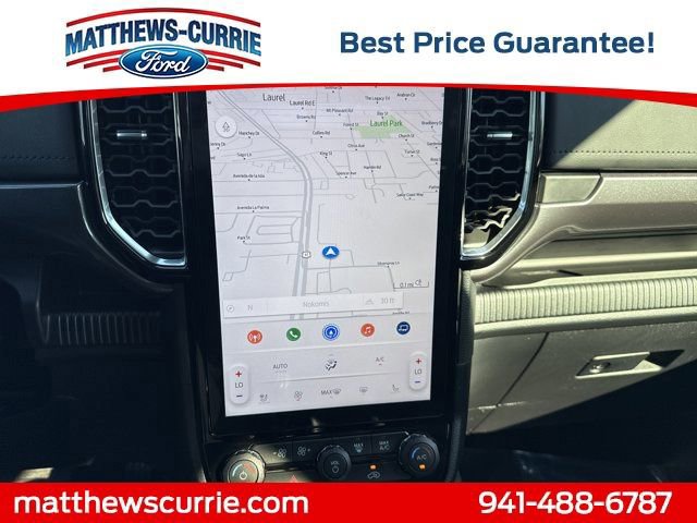 Certified 2025 Ford Ranger Lariat w/ Black Appearance Package image 19