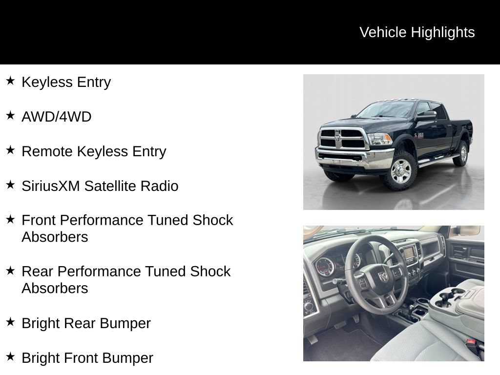 Used 2018 RAM 2500 Tradesman w/ Chrome Appearance Group AWD/4WD image 22