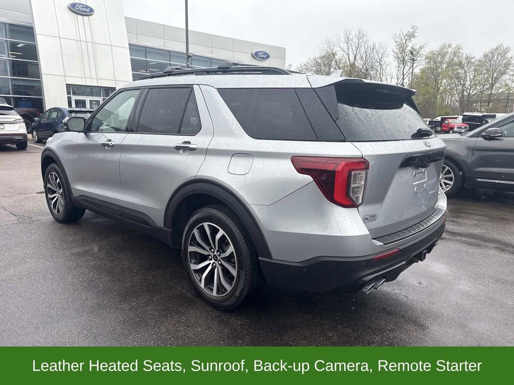 Certified 2020 Ford Explorer ST w/ Premium Technology Package AWD/4WD image 3