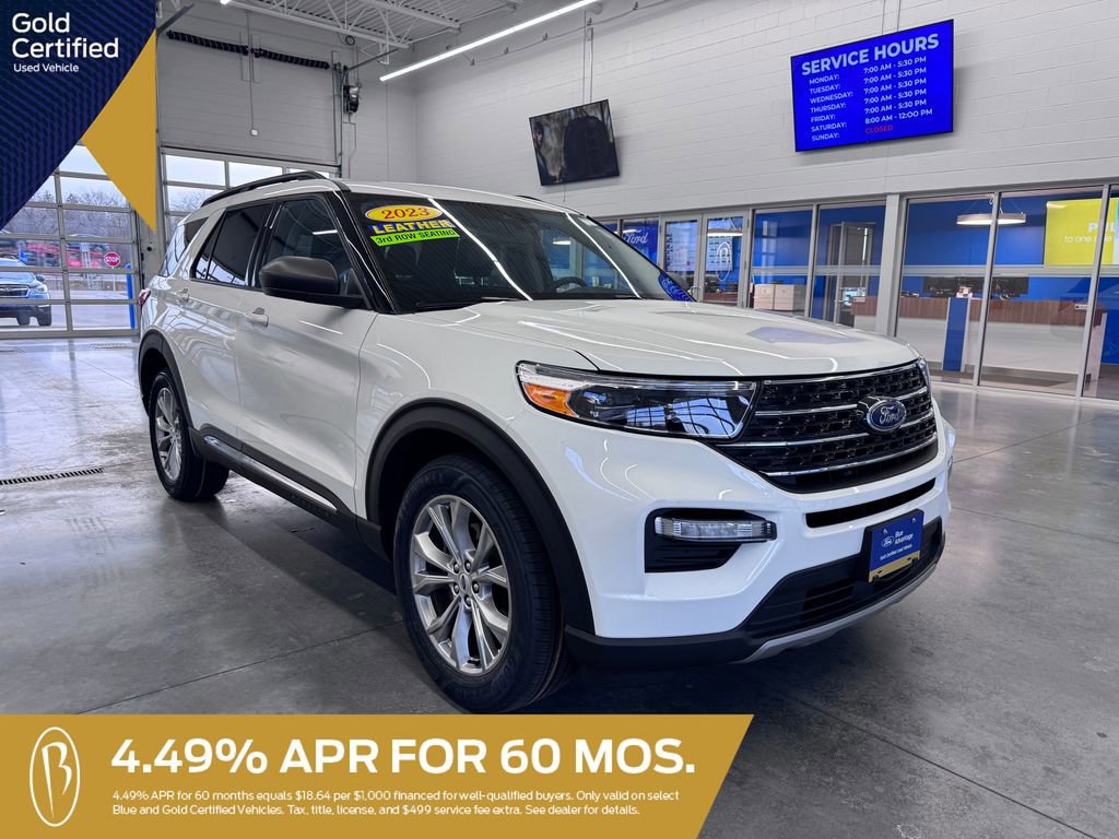Certified 2023 Ford Explorer XLT w/ Equipment Group 202A