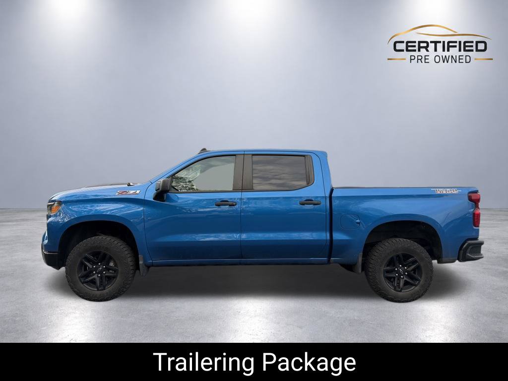 Used 2024 Chevrolet Silverado 1500 Custom Trail Boss w/ LPO, Dark Essentials Package AWD/4WD image 4