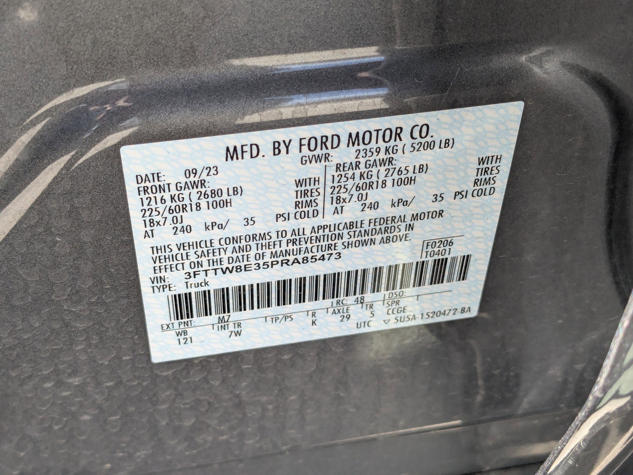 Certified 2023 Ford Maverick XLT w/ Black Appearance Package image 35