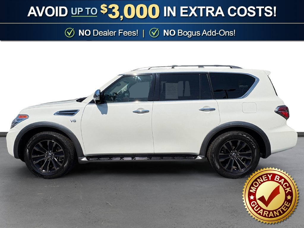 Used 2017 Nissan Armada Platinum w/ Captain Seat Package AWD/4WD image 2