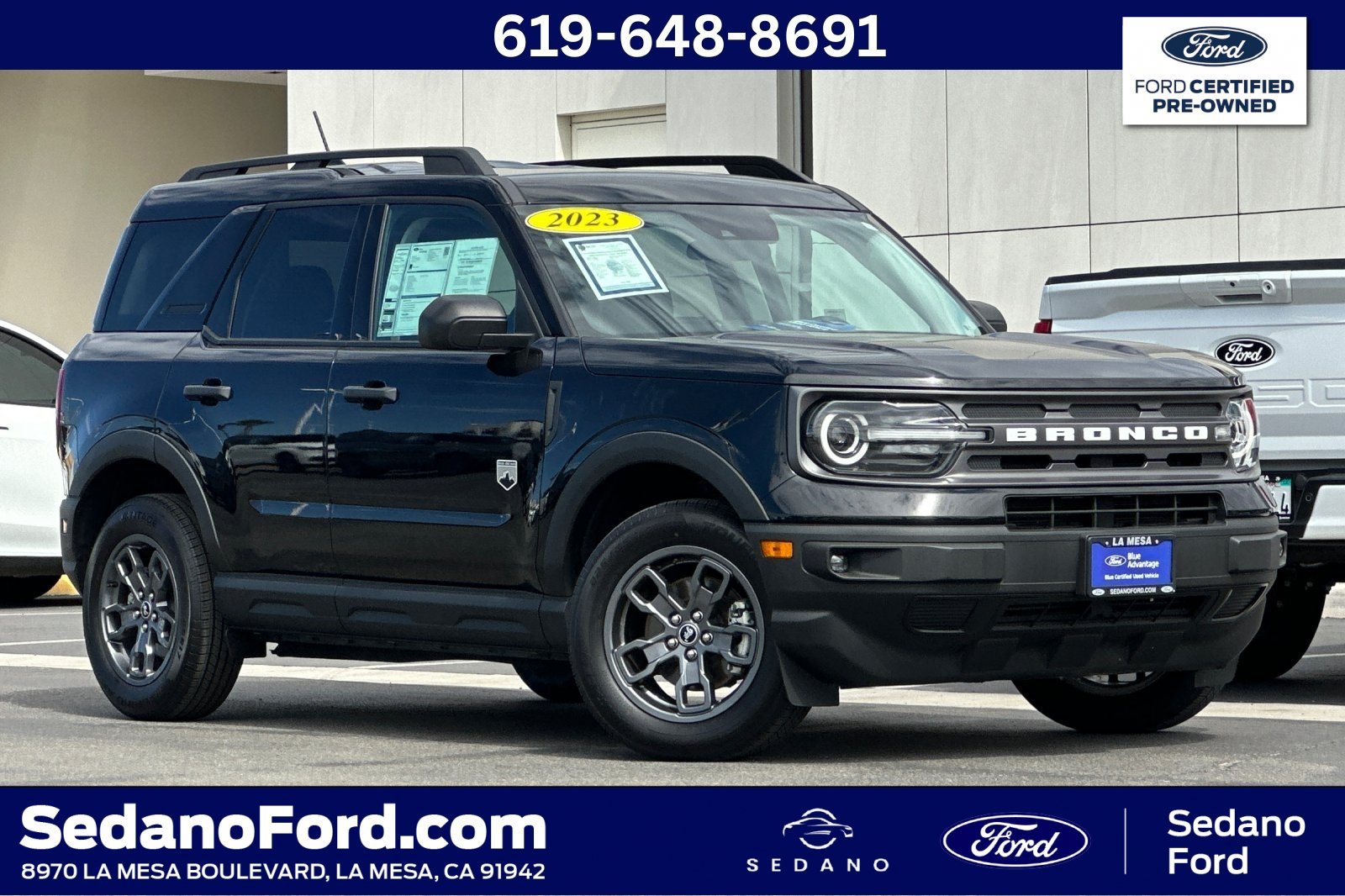 Certified 2023 Ford Bronco Sport Big Bend w/ Convenience Package