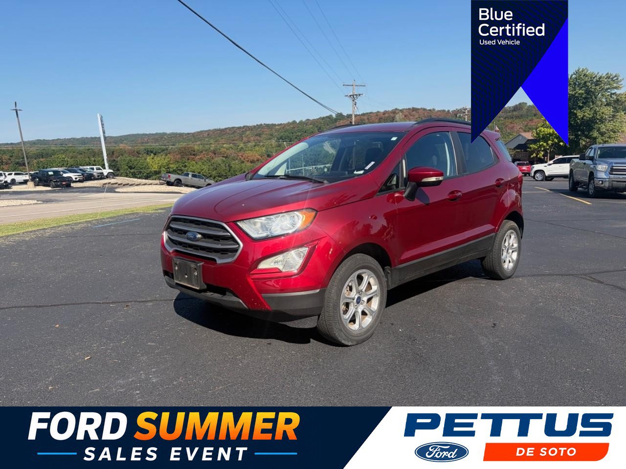 Certified 2020 Ford EcoSport SE w/ SE Convenience Package AWD/4WD image 1