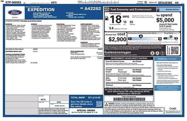 Certified 2025 Ford Expedition Active AWD/4WD image 14