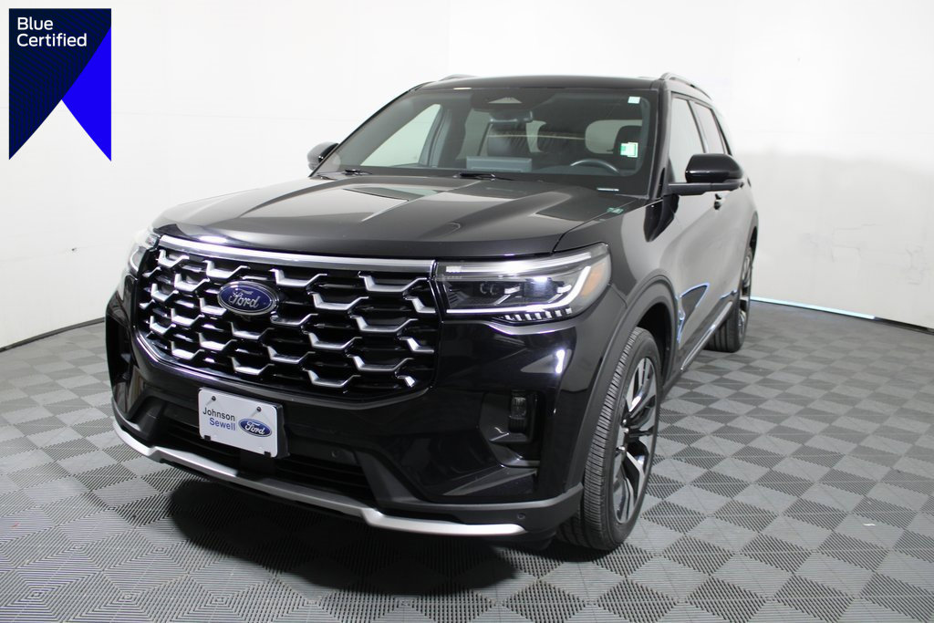 Certified 2025 Ford Explorer Platinum w/ LUX Leather Package