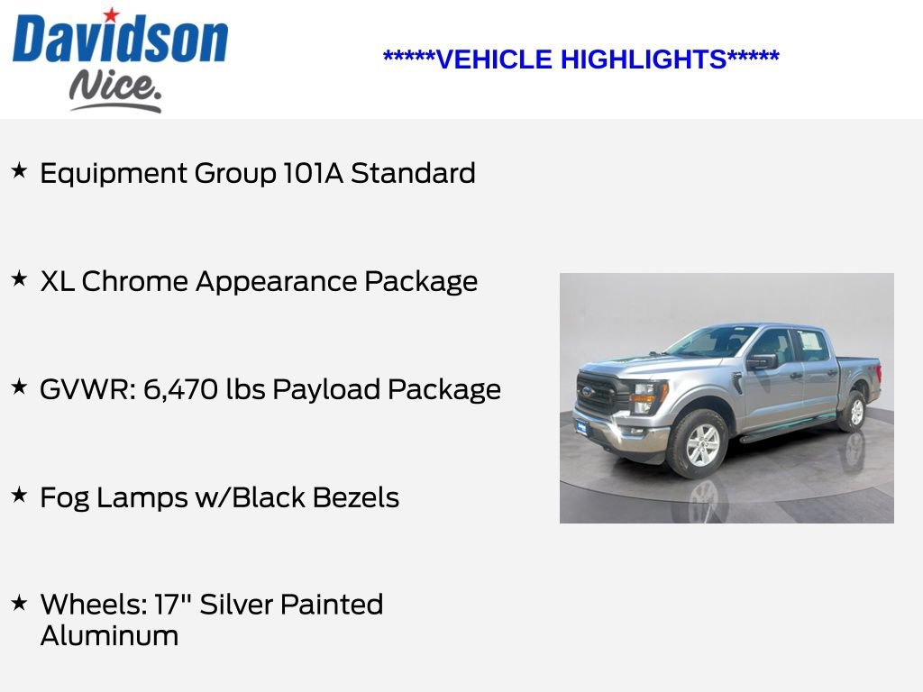 Certified 2023 Ford F150 XL w/ XL Chrome Appearance Package AWD/4WD image 5