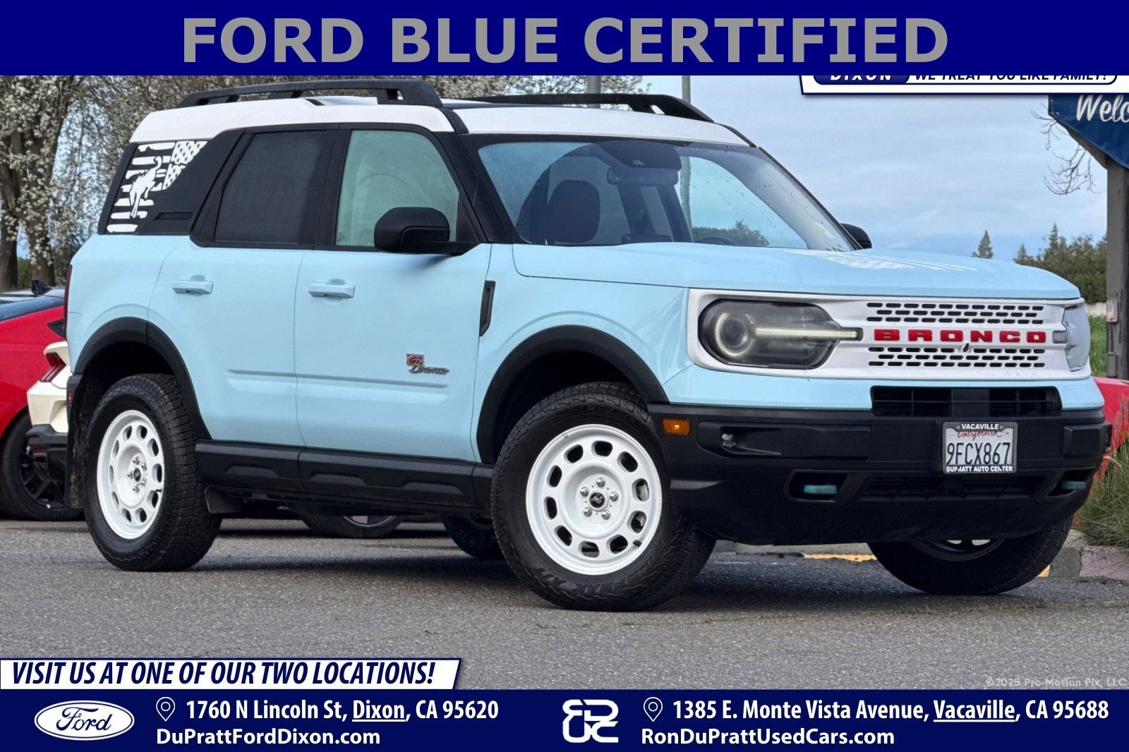 Certified 2023 Ford Bronco Sport Heritage Limited image 1