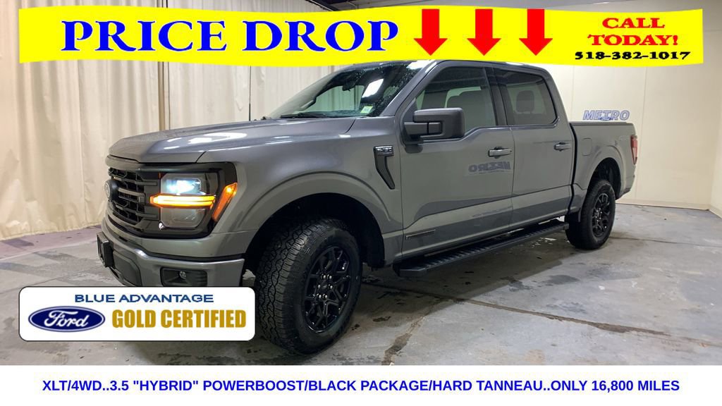 Certified 2025 Ford F150 XLT w/ Equipment Group 301A Standard