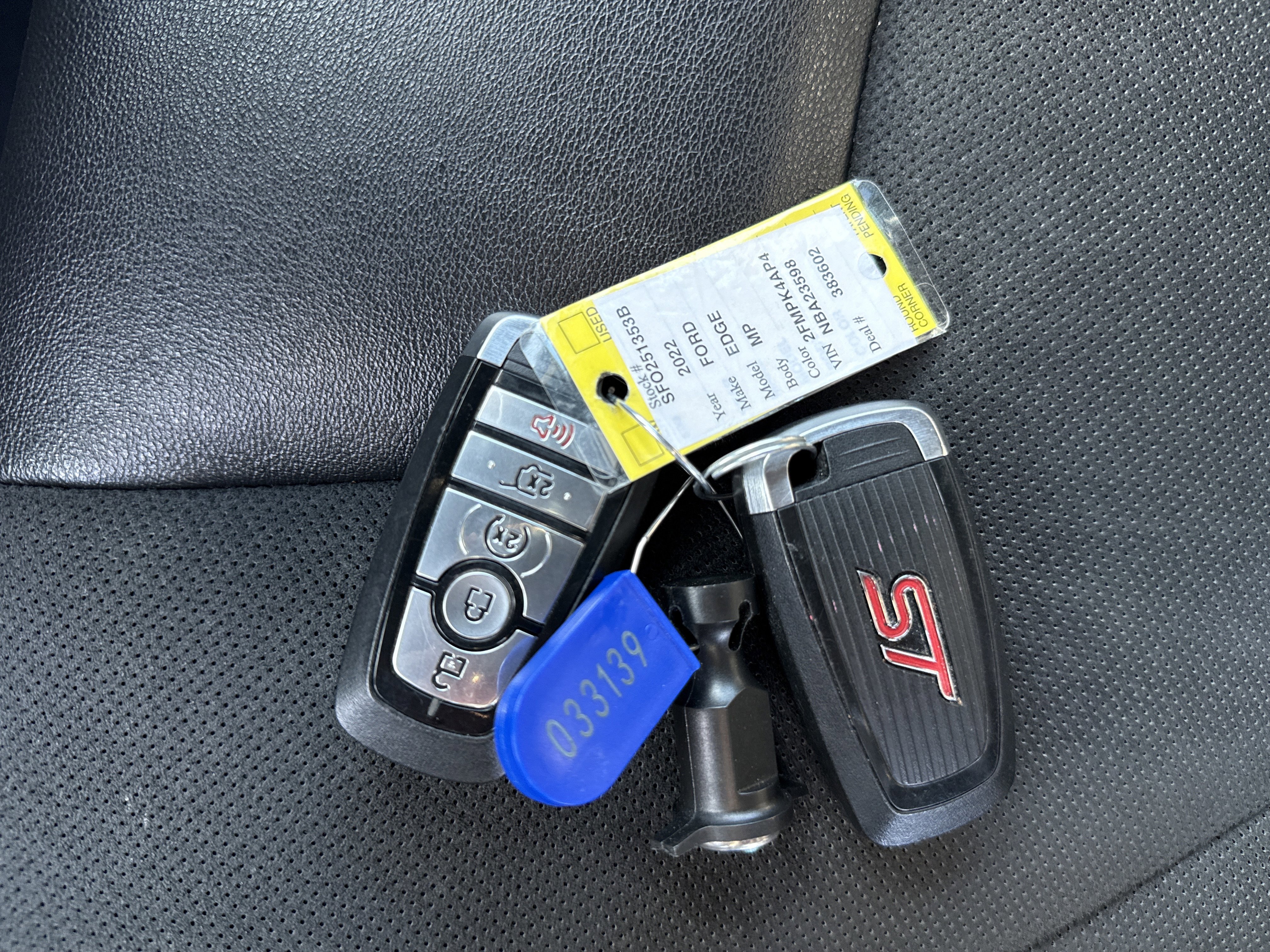 Certified 2022 Ford Edge ST w/ Equipment Group 401A image 32