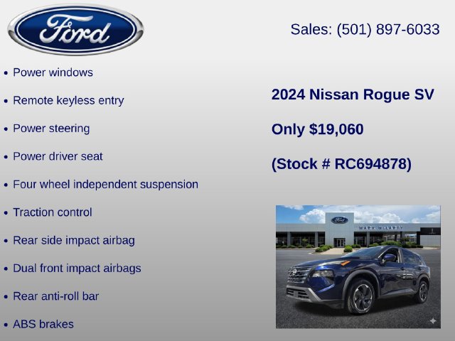 Used 2024 Nissan Rogue SV FWD image 12