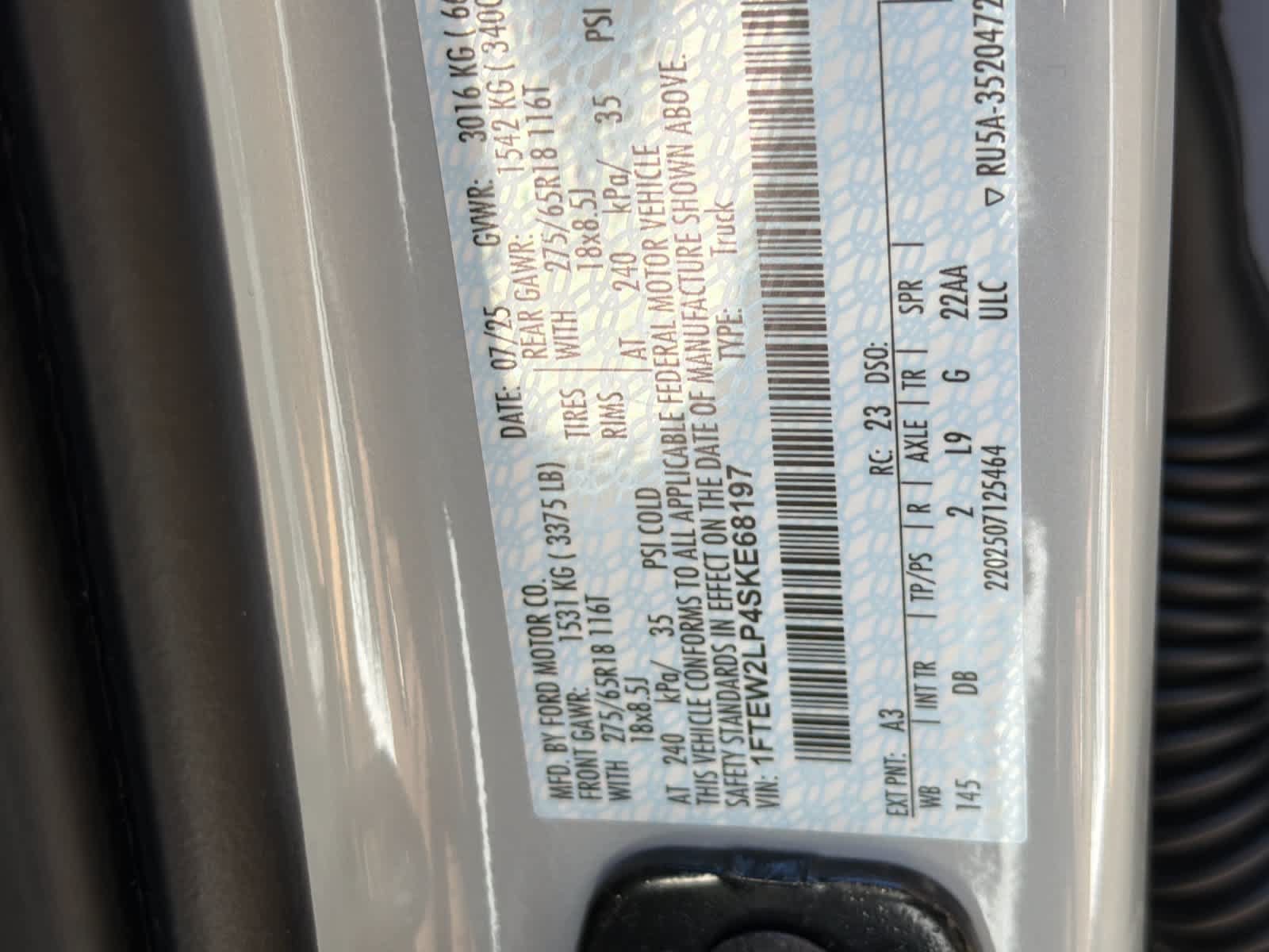 Certified 2025 Ford F150 STX AWD/4WD image 27