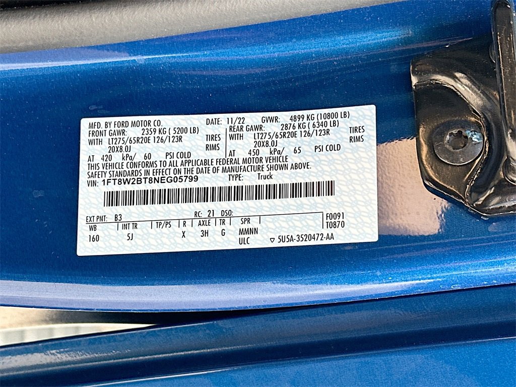 Certified 2022 Ford F250 Lariat w/ Lariat Ultimate Package image 27