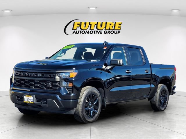 Used 2024 Chevrolet Silverado 1500 Custom w/ LPO, Dark Essentials Package RWD image 8