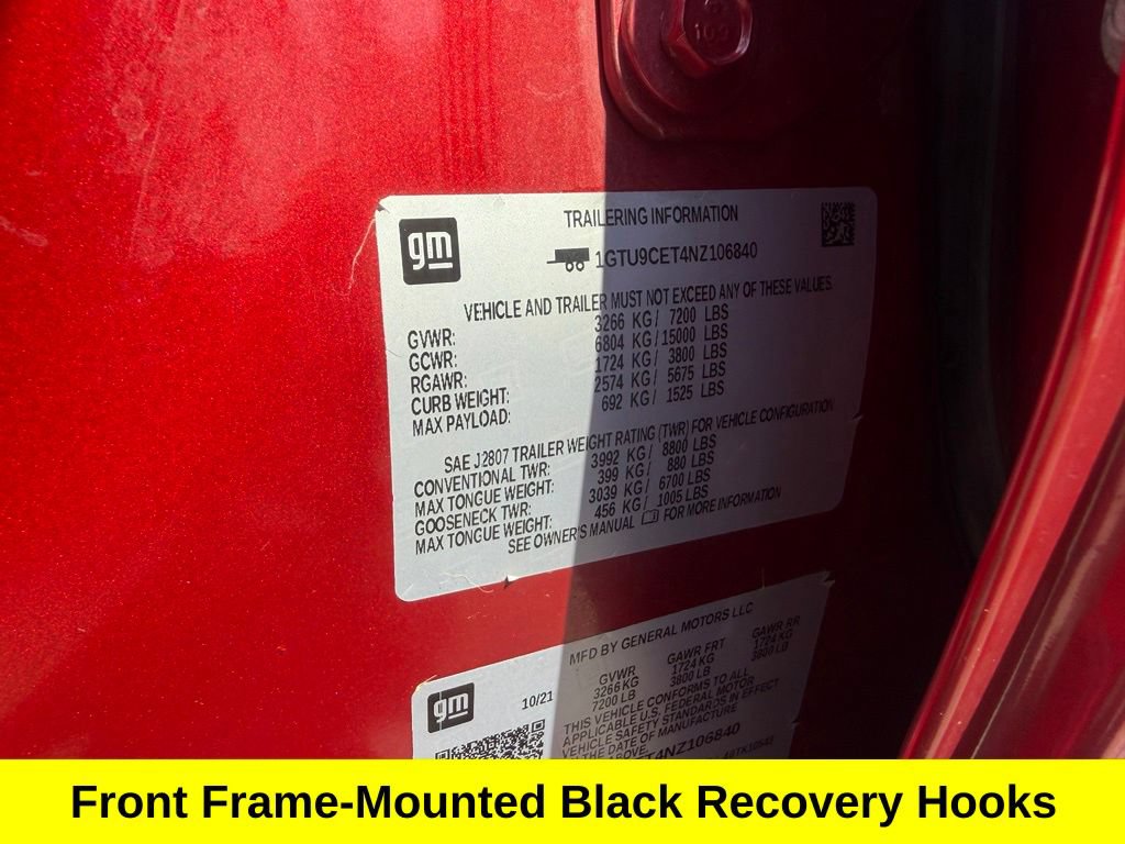Used 2022 GMC Sierra 1500 Elevation AWD/4WD image 51