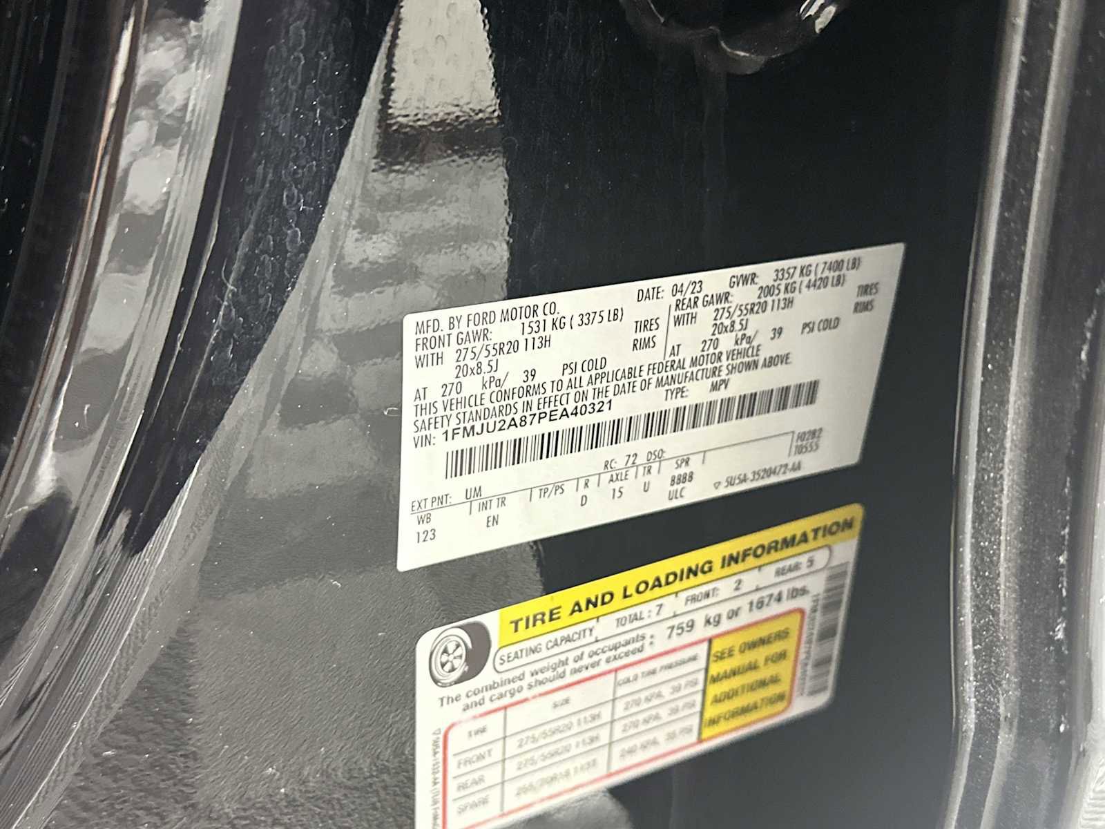 Certified 2023 Ford Expedition Limited image 52