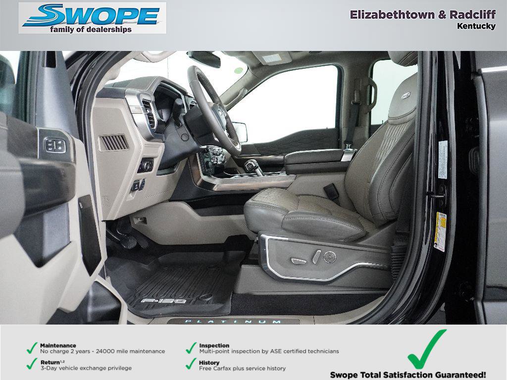 Certified 2025 Ford F150 Platinum w/ Equipment Group 703A Plus image 15