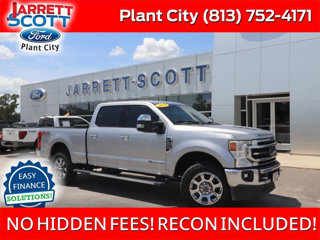 Certified 2021 Ford F350 Lariat w/ Chrome Package AWD/4WD image 1