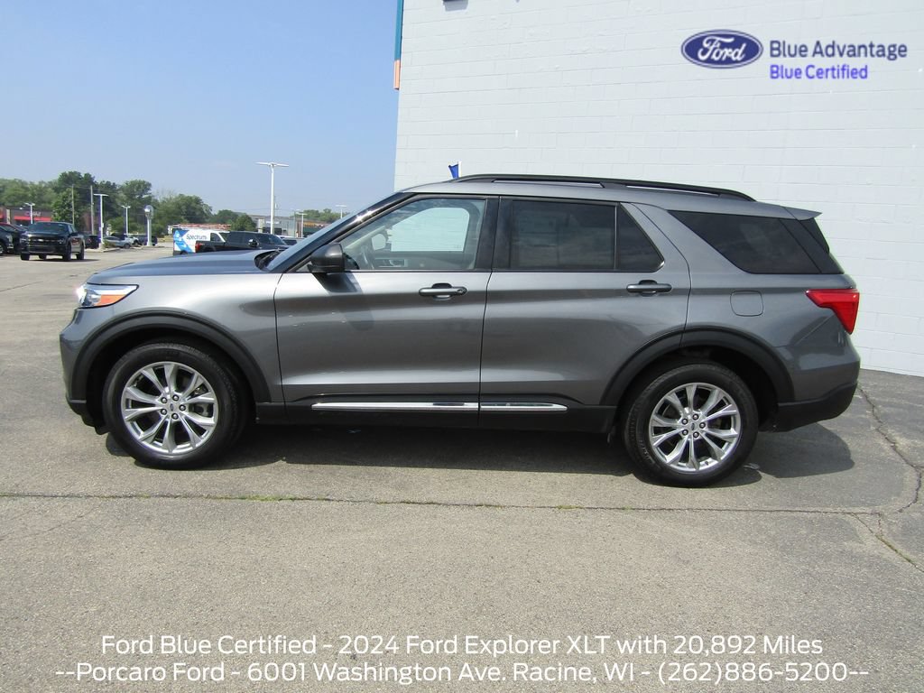 Certified 2024 Ford Explorer XLT w/ Equipment Group 202A AWD/4WD video 2