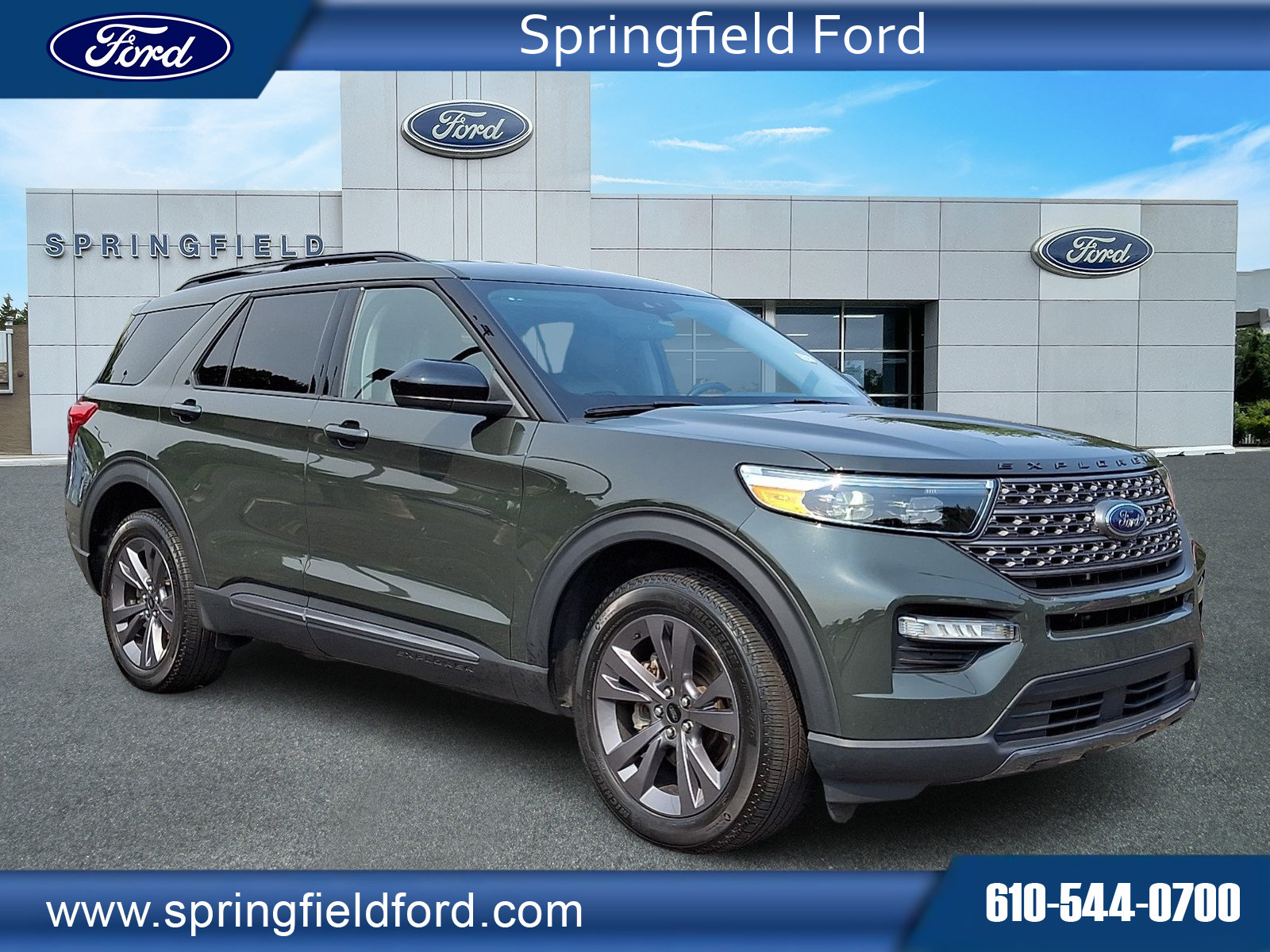Certified 2024 Ford Explorer XLT w/ Equipment Group 202A