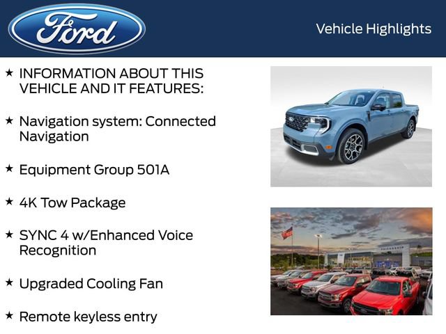 Certified 2025 Ford Maverick Lariat w/ 4K Tow Package AWD/4WD image 5