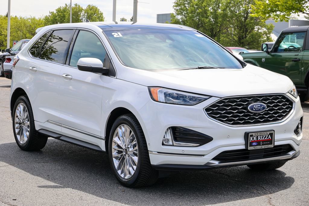 Certified 2021 Ford Edge Titanium w/ Equipment Group 301A AWD/4WD image 33
