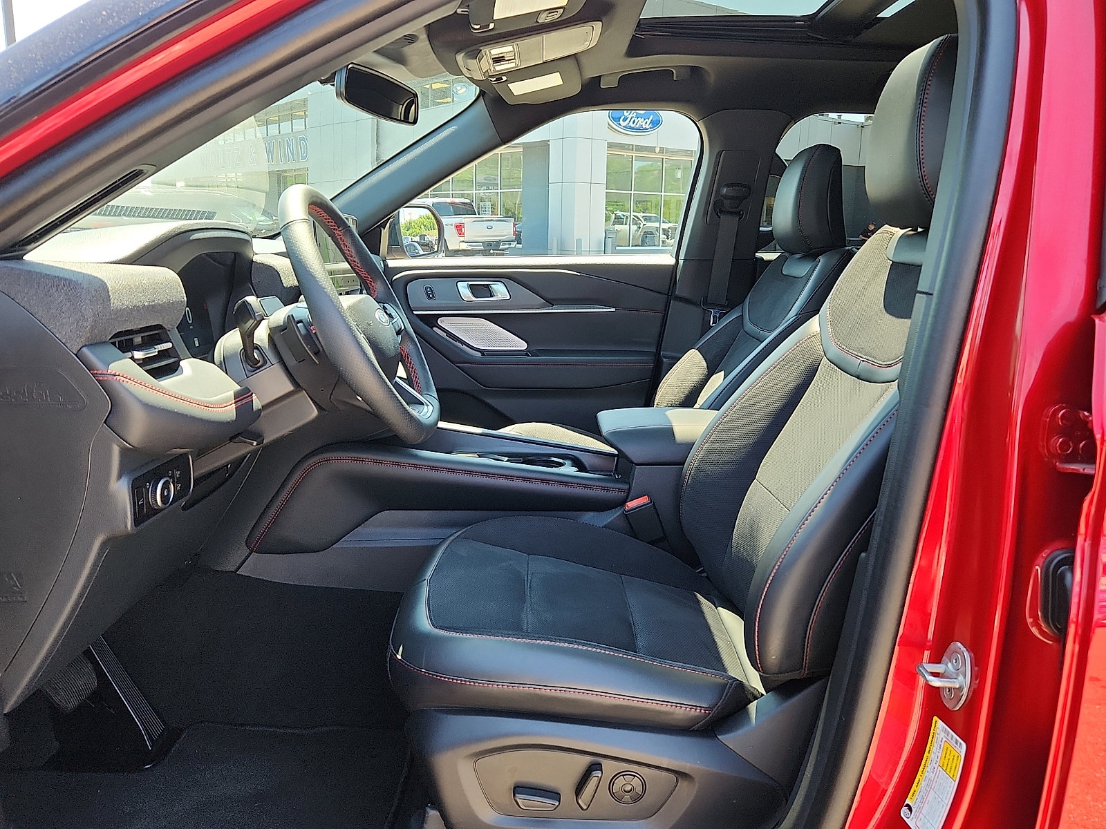 Certified 2025 Ford Explorer ST w/ Sun And Sound Package AWD/4WD image 14