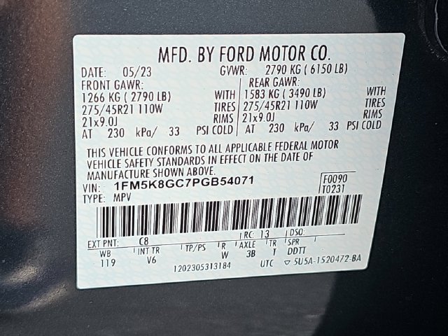 Certified 2023 Ford Explorer ST w/ ST Street Pack AWD/4WD image 40