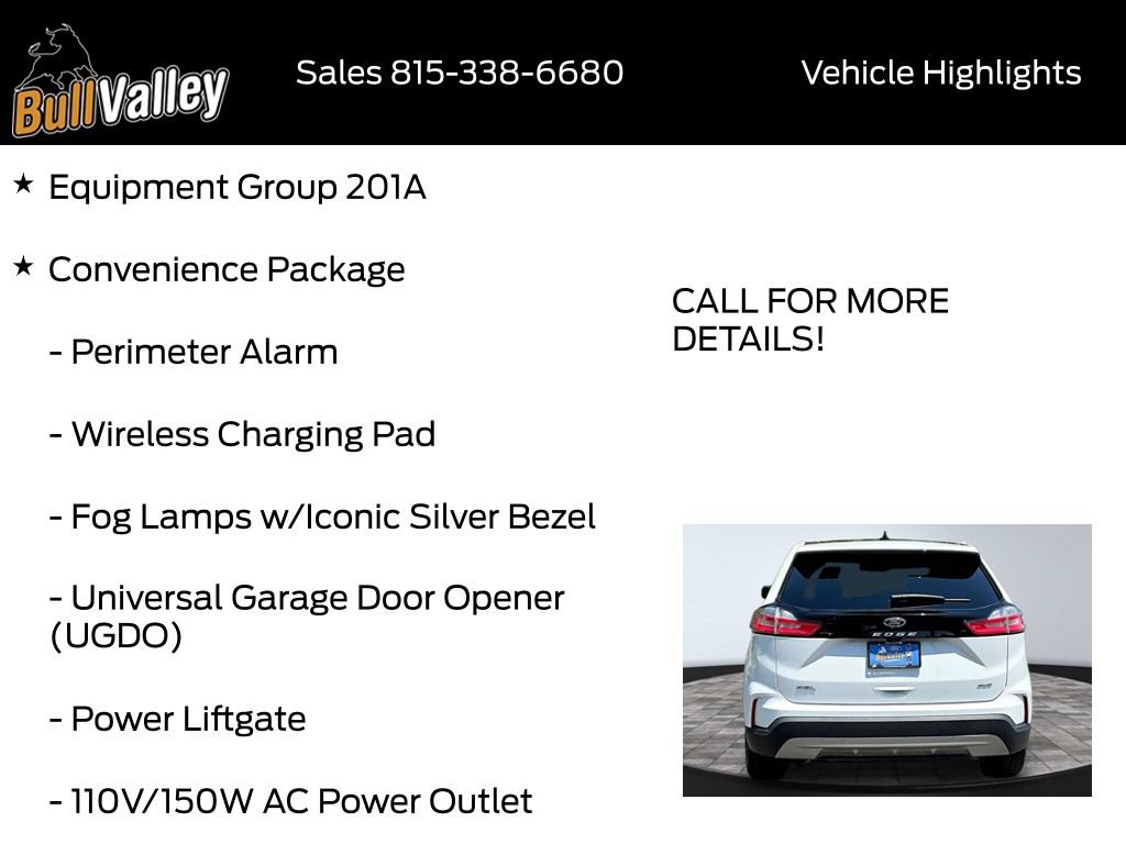 Certified 2023 Ford Edge SEL w/ Convenience Package AWD/4WD image 9