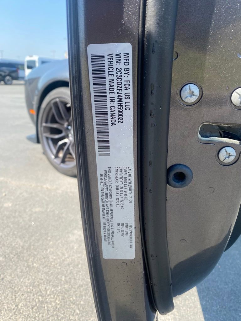 Used 2021 Dodge Challenger R/T Scat Pack RWD image 17