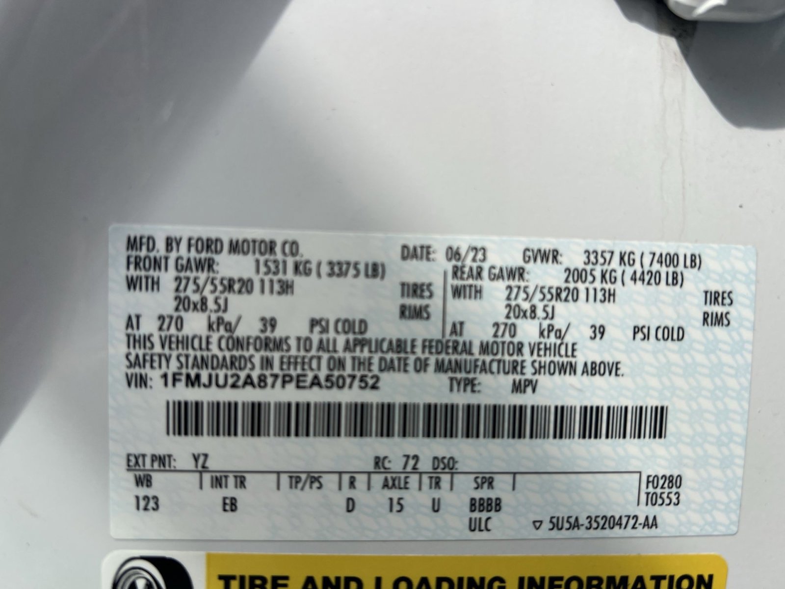 Certified 2023 Ford Expedition Limited image 30