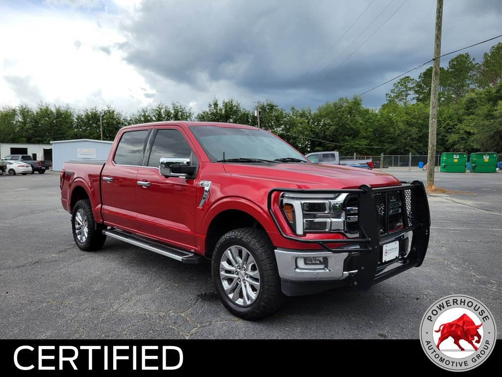 Certified 2024 Ford F150 Lariat w/ FX4 Off-Road Package AWD/4WD image 8