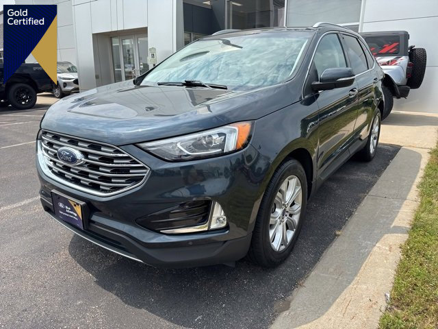 Certified 2022 Ford Edge Titanium w/ Class II Trailer Tow Package