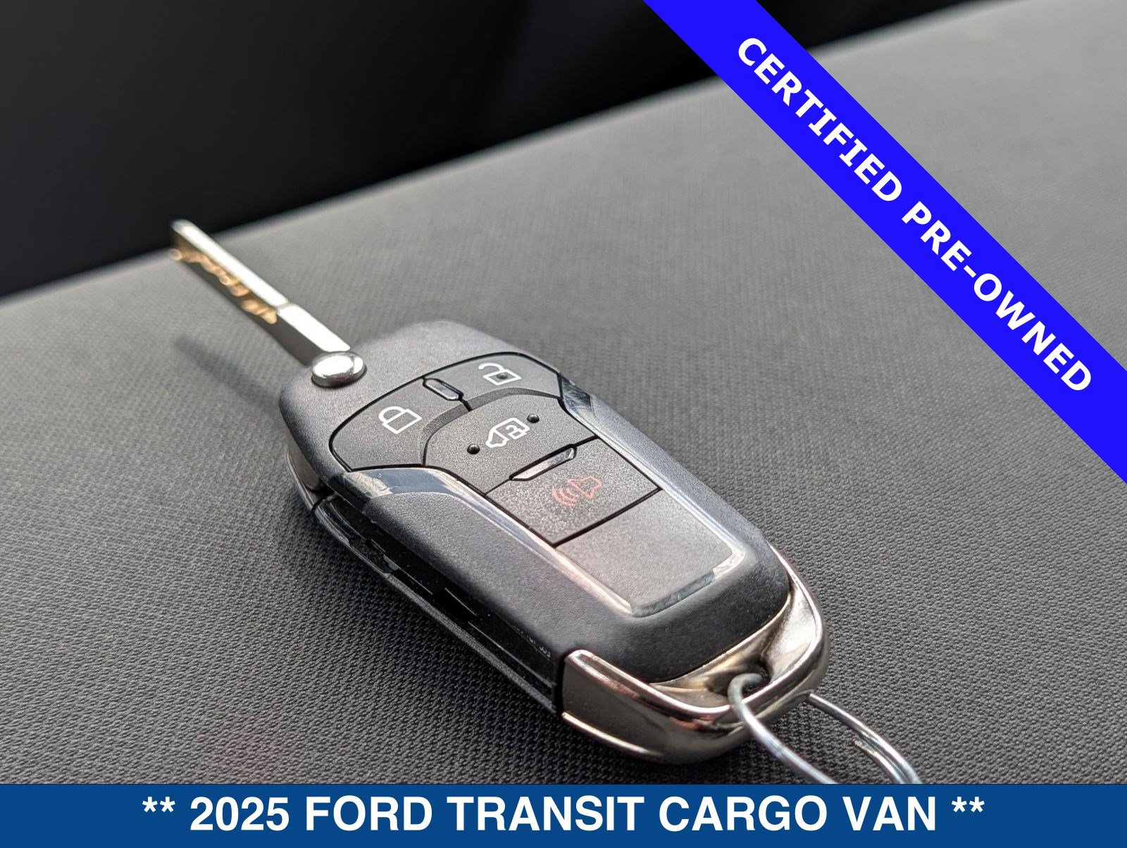 Certified 2025 Ford Transit 250 Low Roof w/ Exterior Upgrade Package RWD image 32