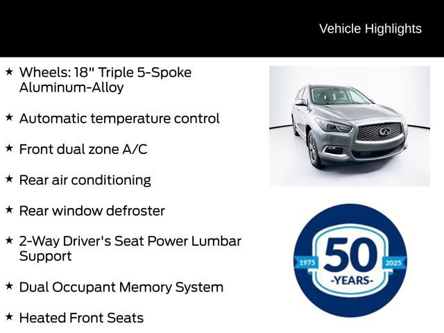 Used 2017 INFINITI QX60 AWD w/ Premium Plus Package image 16