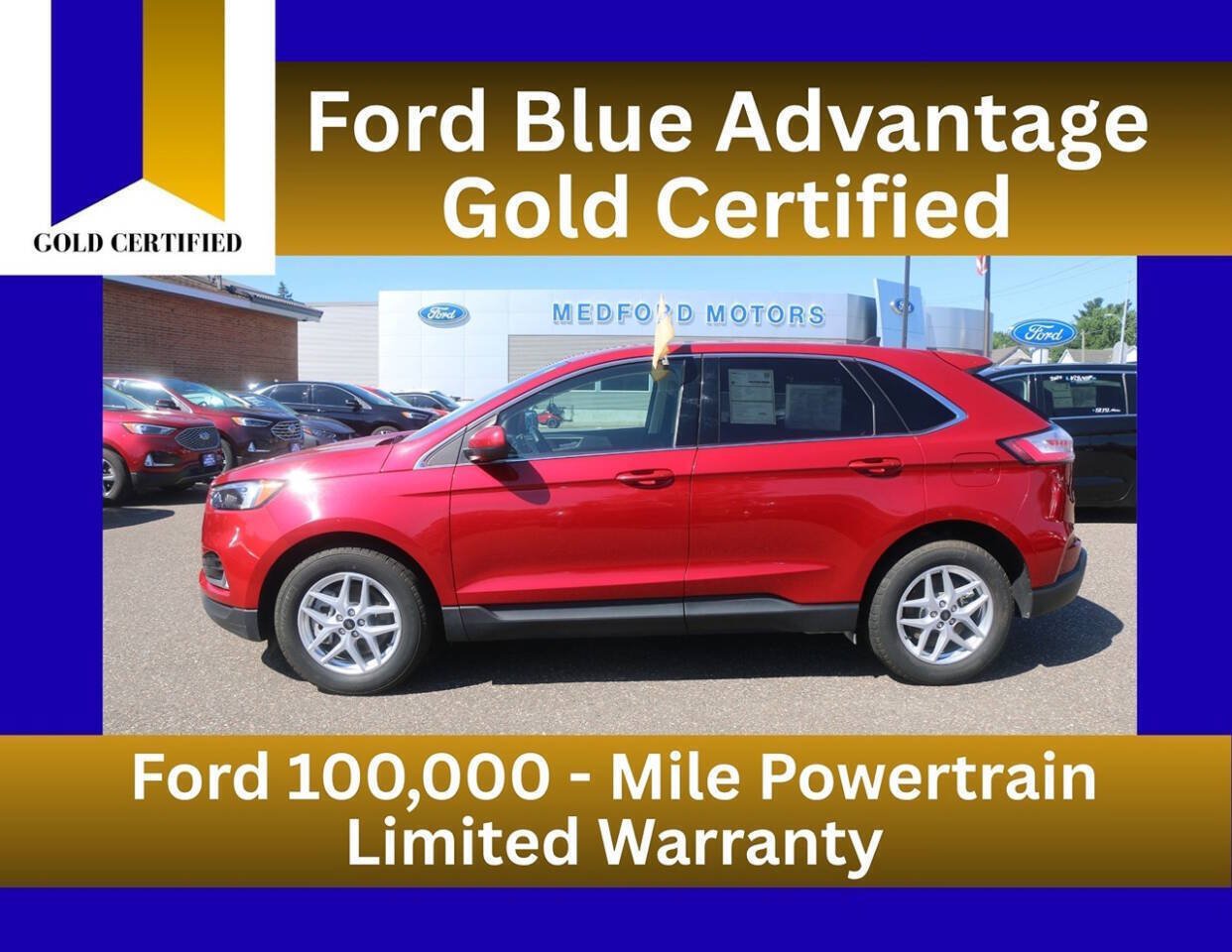 Certified 2023 Ford Edge SEL w/ Convenience Package AWD/4WD image 1