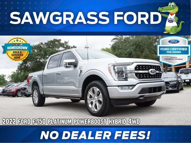 Certified 2022 Ford F150 Platinum w/ Equipment Group 701A High