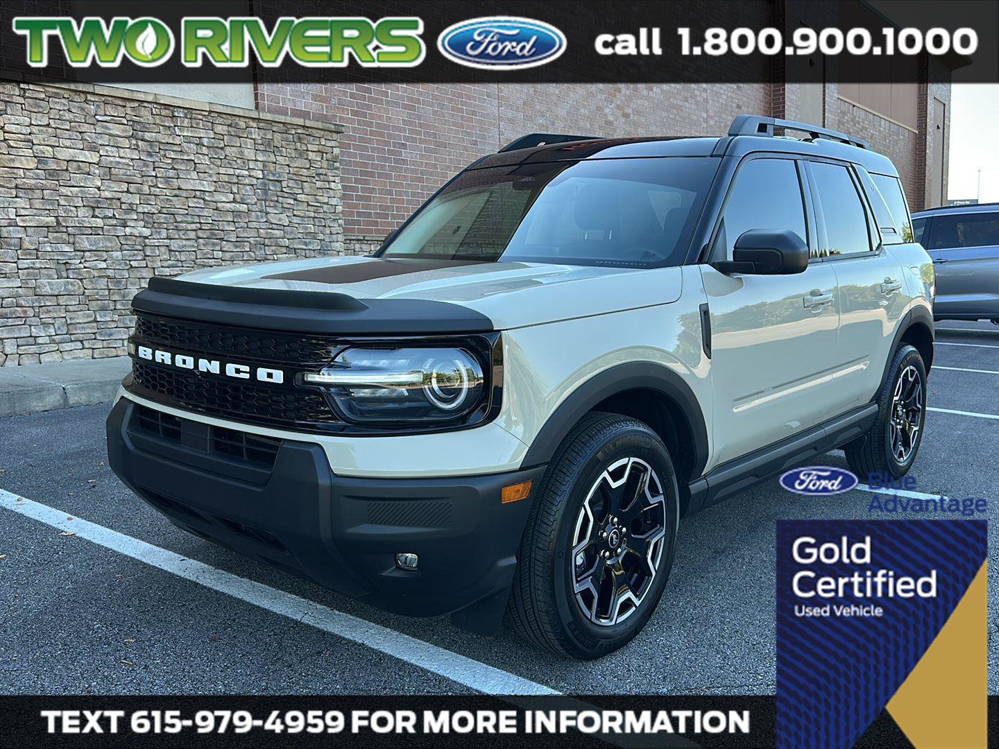 Certified 2025 Ford Bronco Sport Outer Banks AWD/4WD image 1