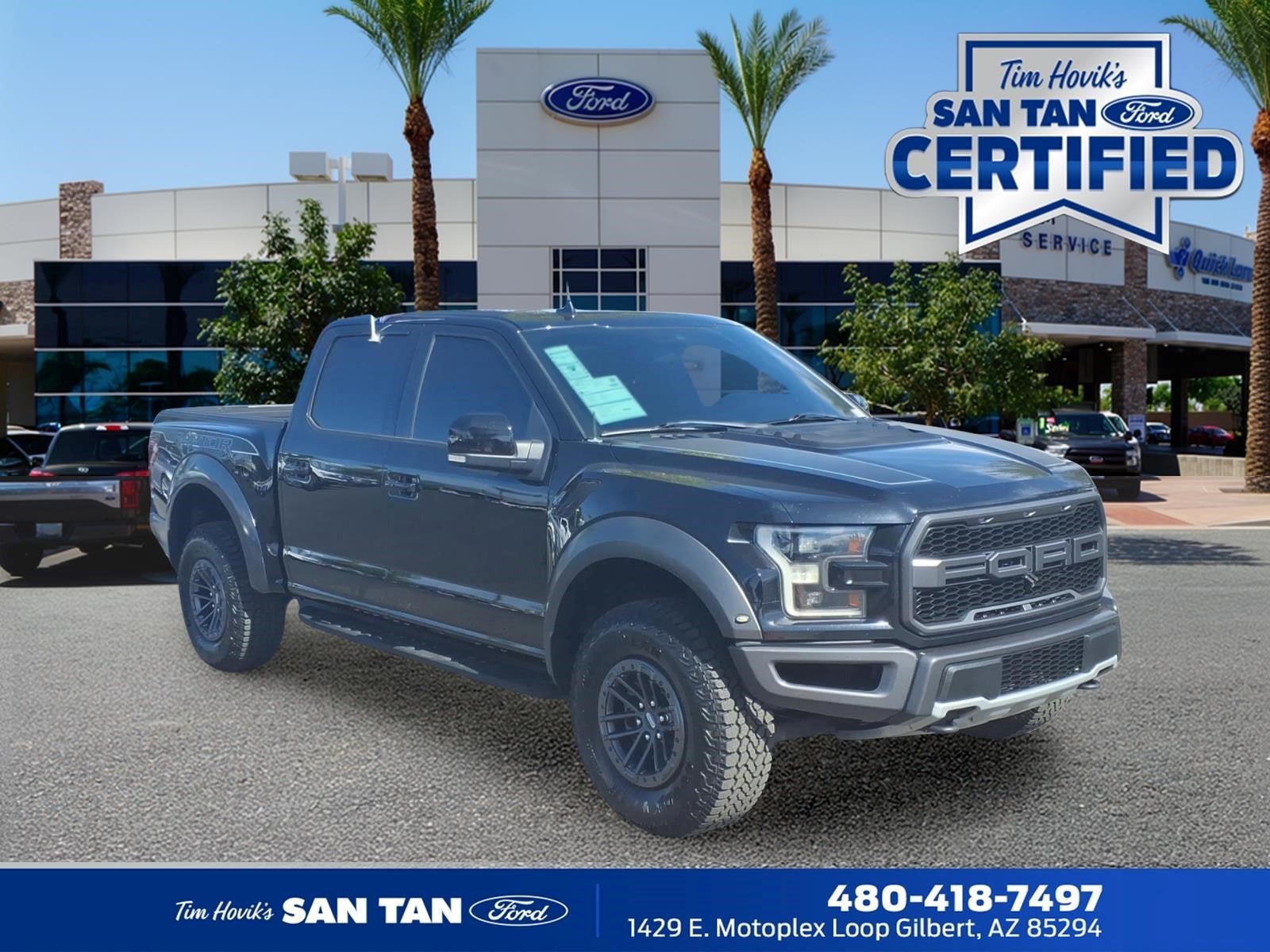 Certified 2020 Ford F150 Raptor w/ Equipment Group 802A Luxury