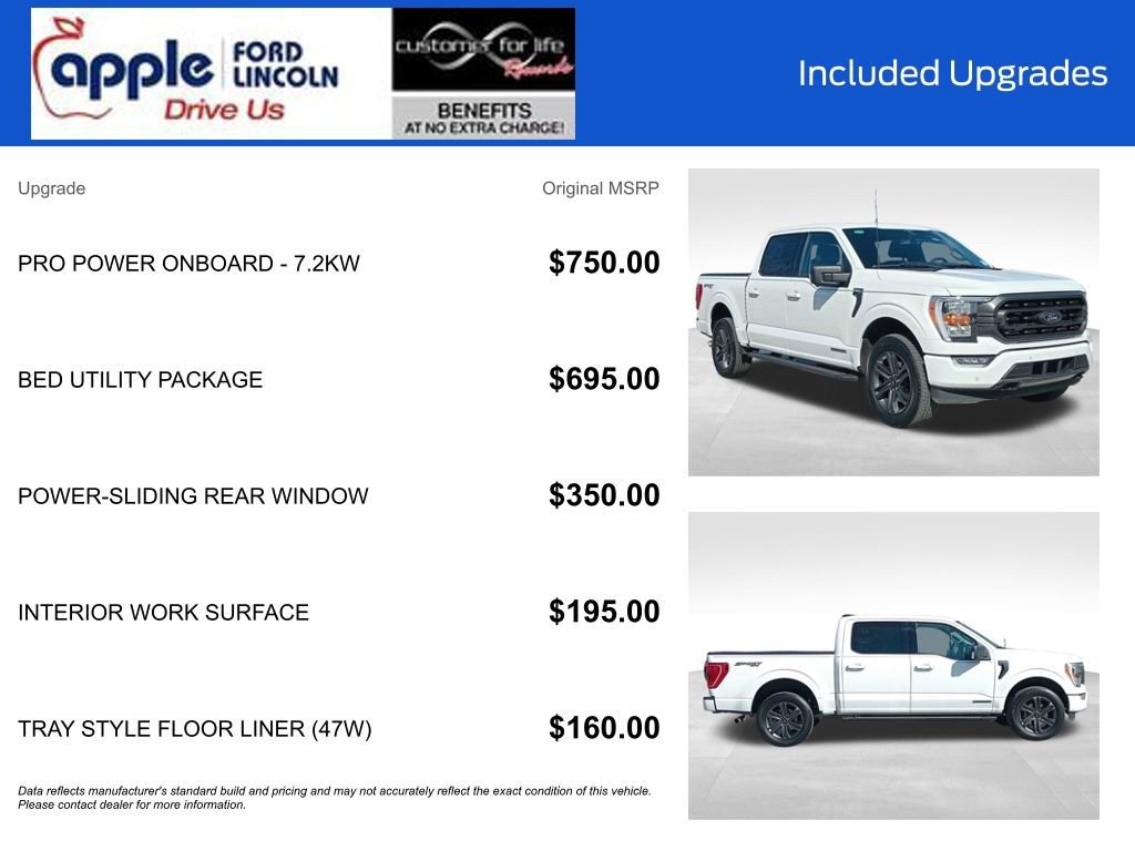 Certified 2023 Ford F150 XLT w/ Equipment Group 302A High image 10