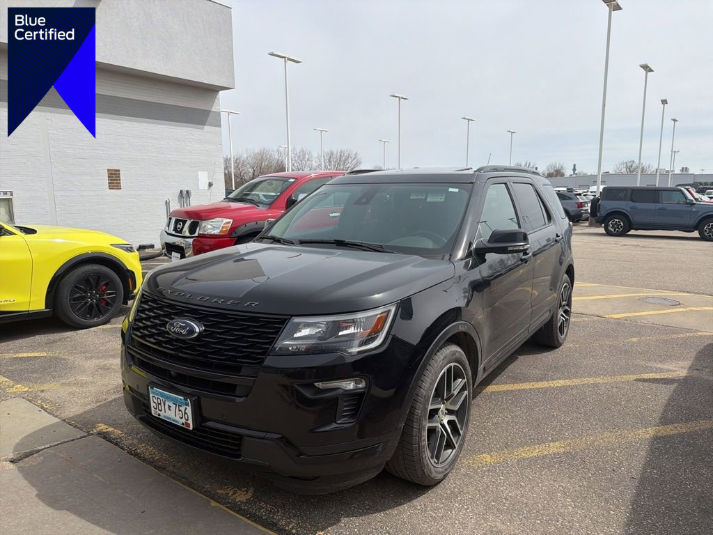 Certified 2019 Ford Explorer Sport w/ Equipment Group 401A image 1