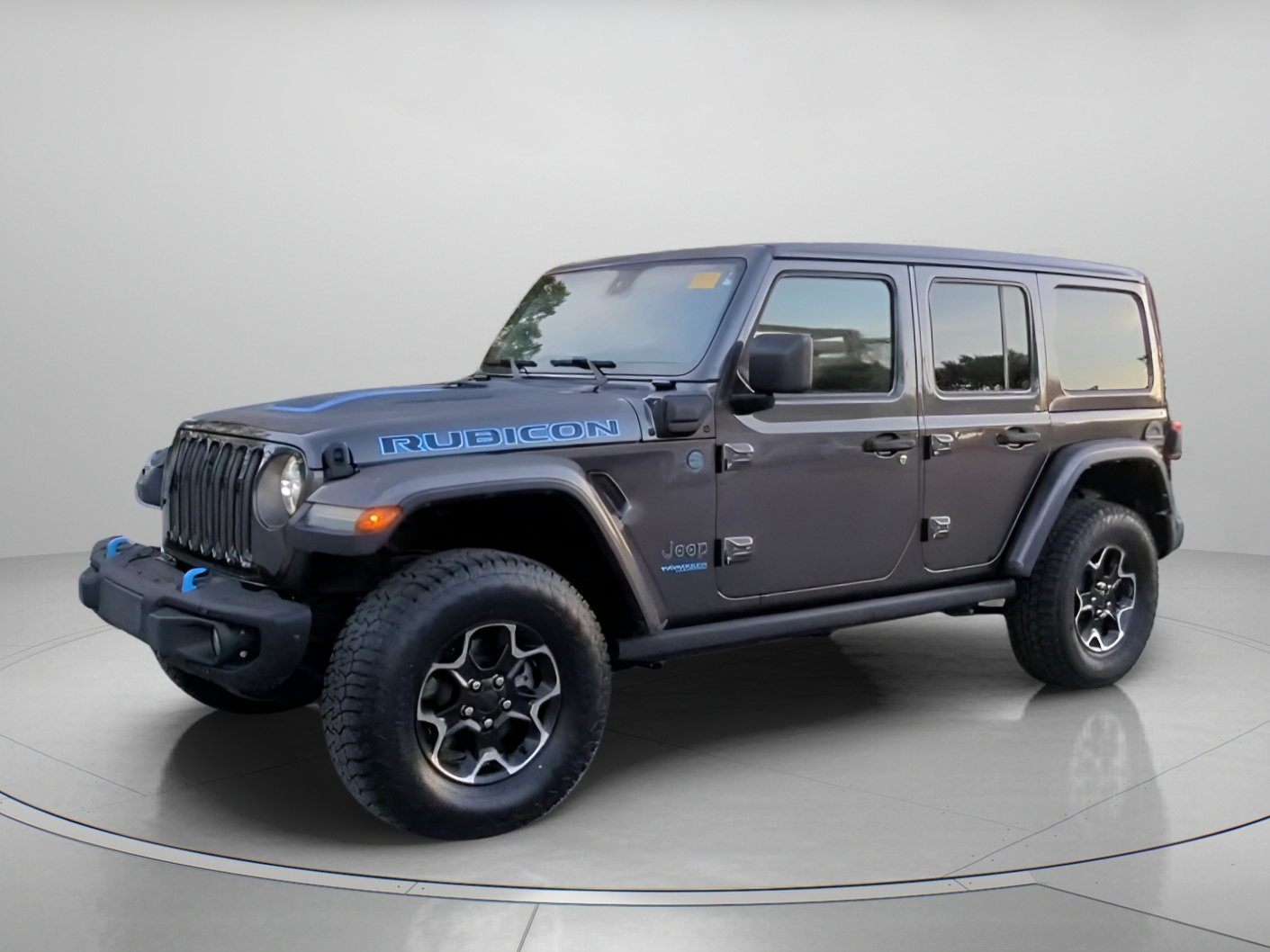 Used 2021 Jeep Wrangler Unlimited Rubicon 4xe w/ Steel Bumper Group AWD/4WD image 13