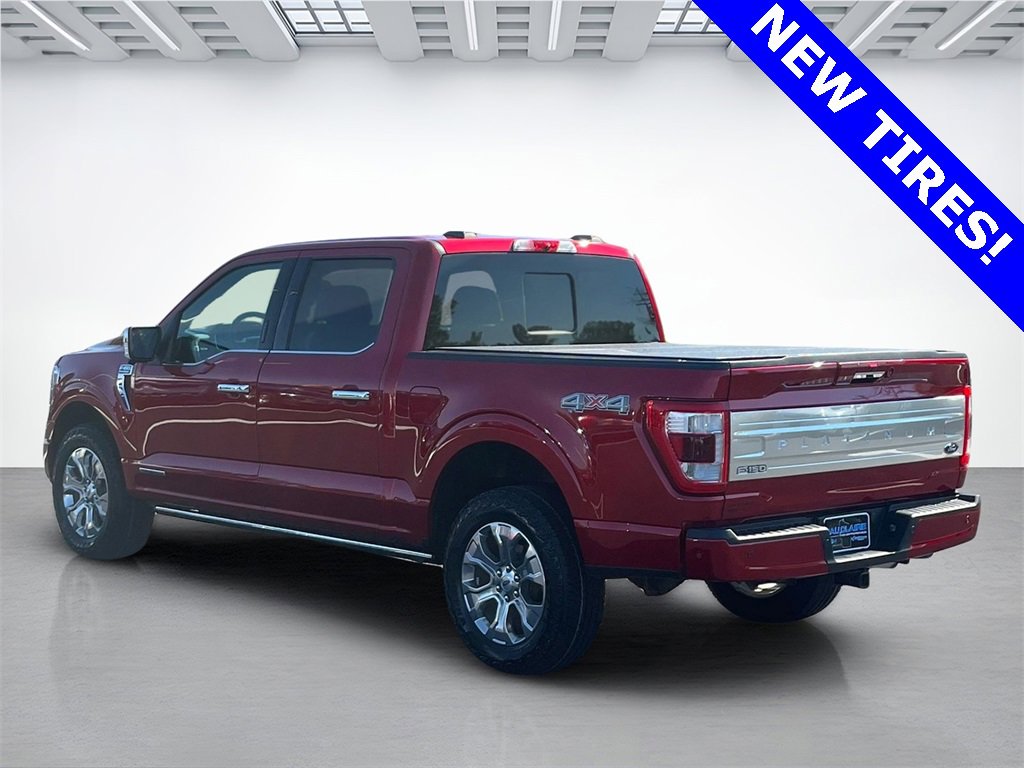 Certified 2021 Ford F150 Platinum w/ Equipment Group 701A High image 4