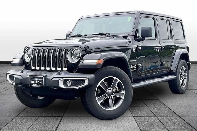 Used 2023 Jeep Wrangler Unlimited Sahara w/ LED Lighting Group