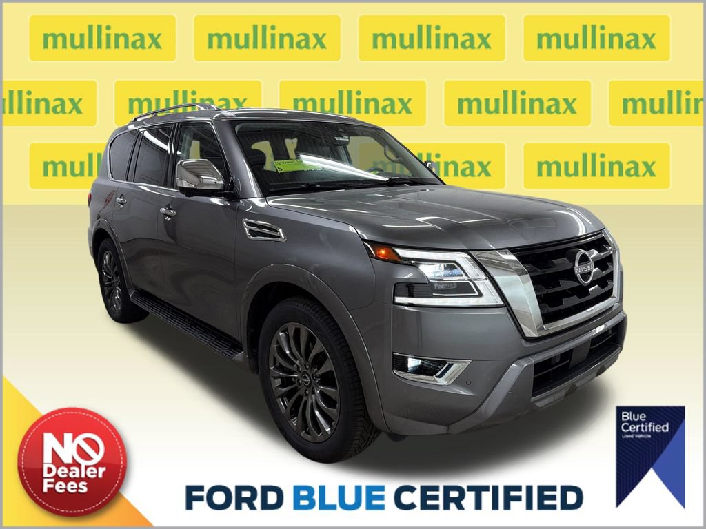 Used 2023 Nissan Armada Platinum w/ Captain's Chairs Package